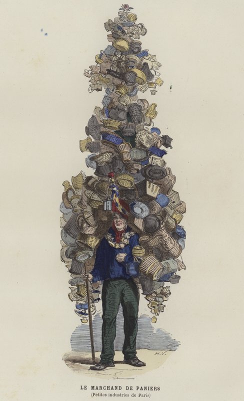 sepet satıcısı by French School