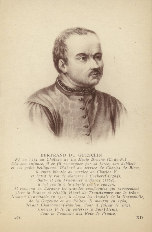 Bertrand du Guesclin by French School