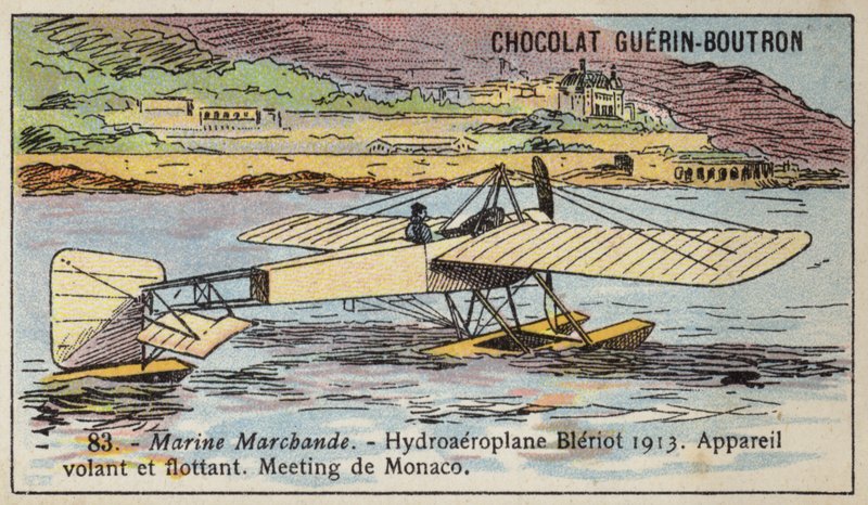 Bleriot deniz uçağı by French School
