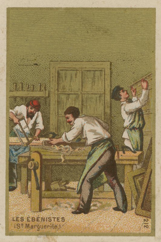 Dolap yapımcıları (Se Marguerite) by French School