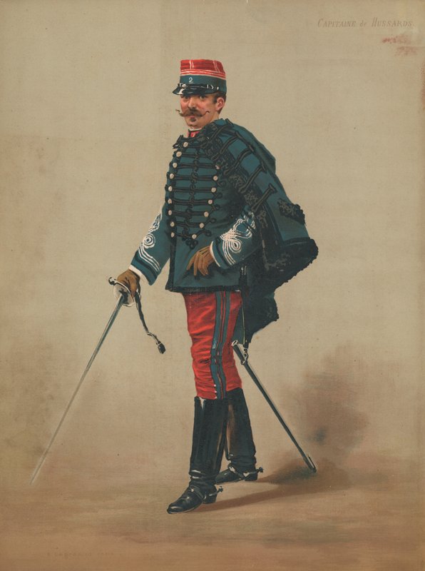Süvari Kaptanı by French School