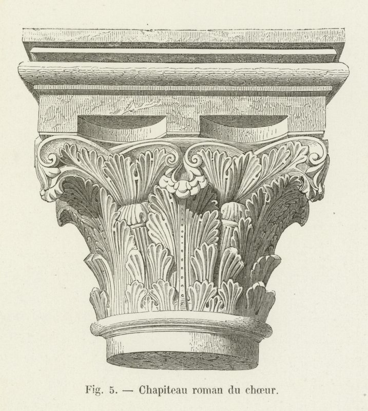 Koronun Romanesk başkenti by French School