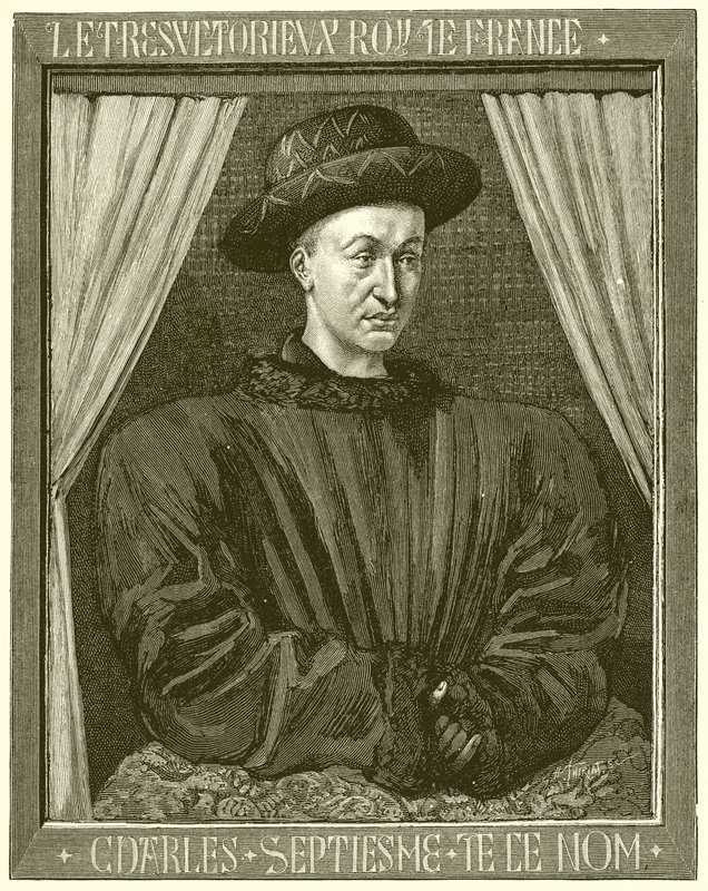Charles VII by French School