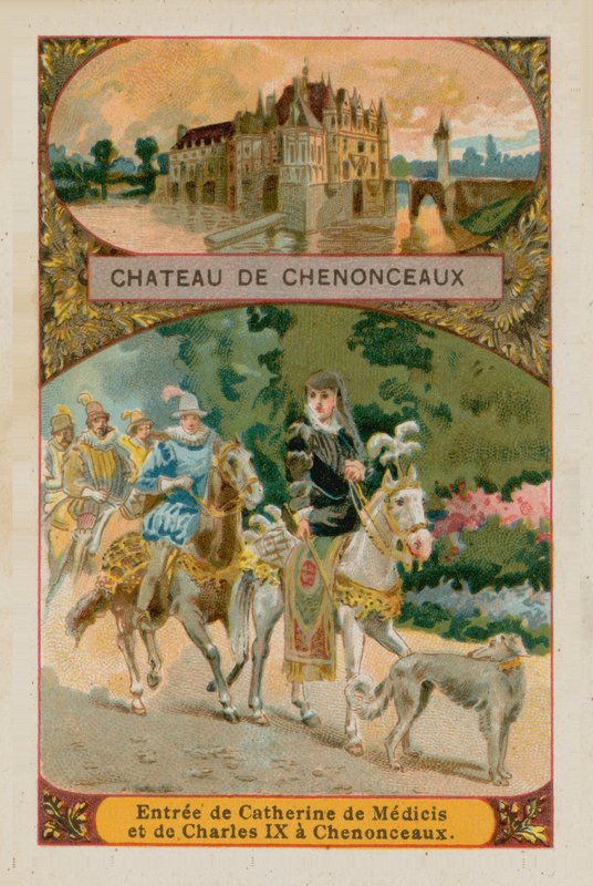 Chenonceaux Şatosu by French School