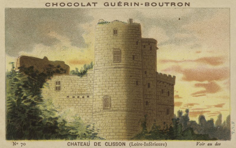 Chateau de Clisson, Loire-Inferieure by French School
