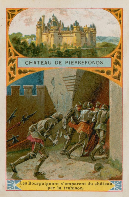 Pierrefonds Şatosu by French School