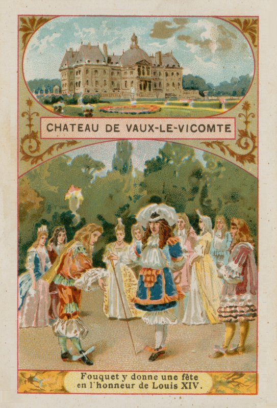 Vaux-le-Vicomte Şatosu by French School