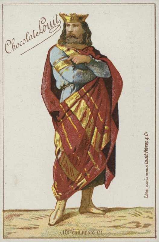 Chilperic Premier by French School
