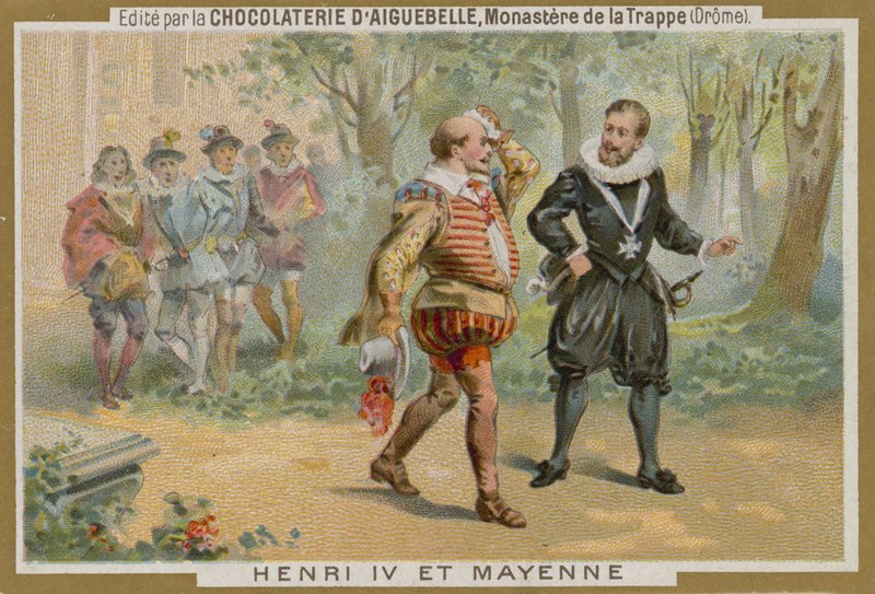 Chocolat dAiguebelle ticaret kartı by French School