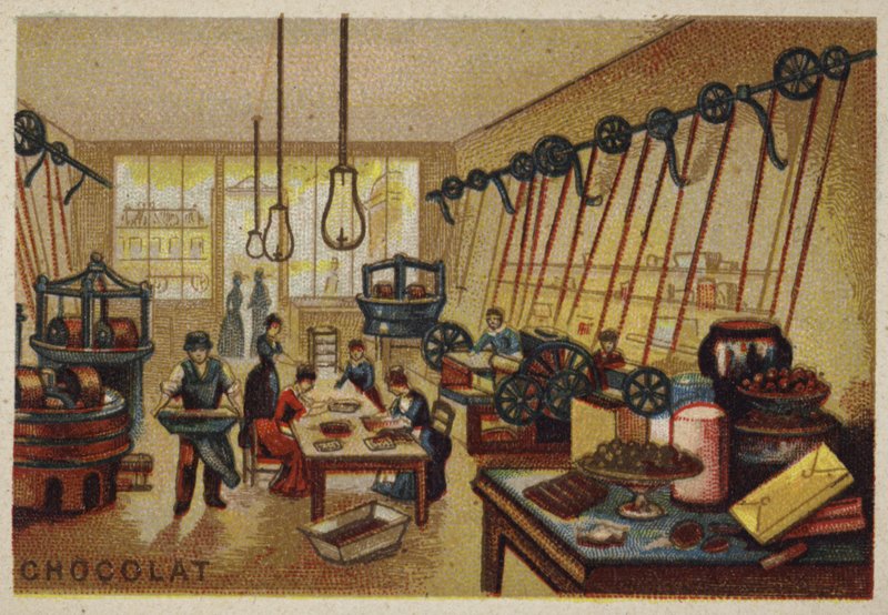 çikolata üretimi by French School