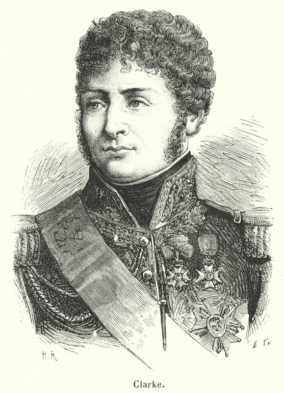 Clarke (gravür) by French School