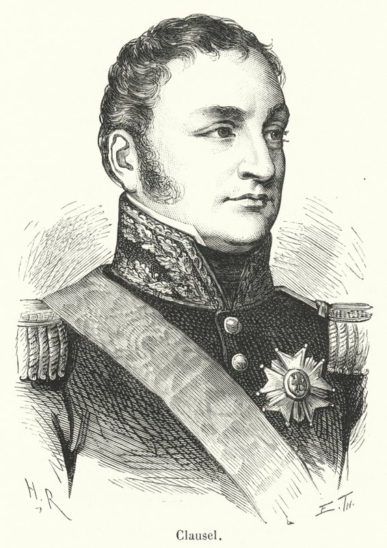 Clausel (gravür) by French School