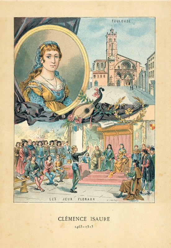 Clemence Isaure by French School