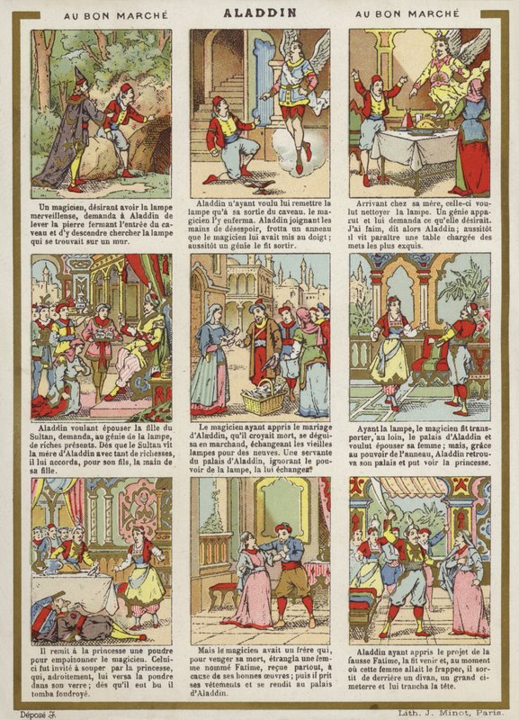 Çizgi Roman - Alaaddin by French School