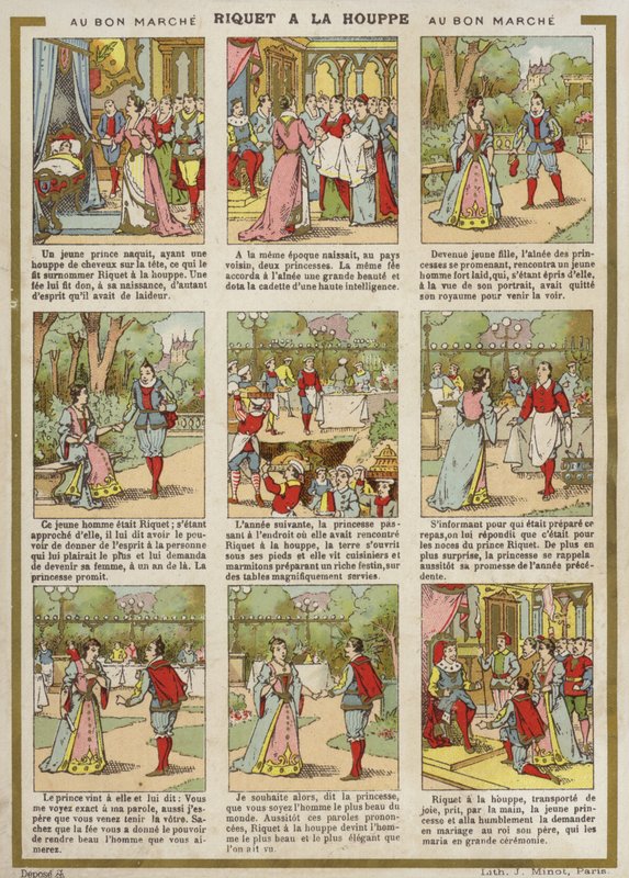 Çizgi Roman - Riquet A La Houppe by French School