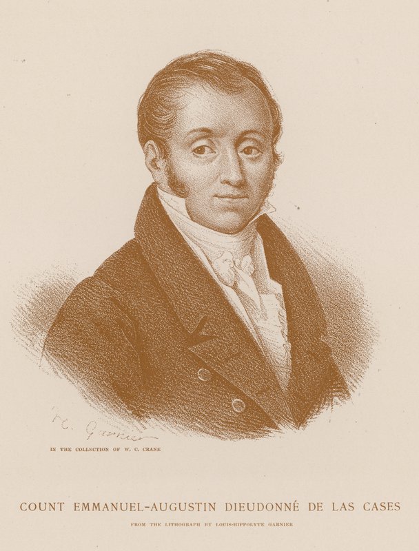 Kont Emmanuel-Augustin Dieudonne de las Cases by French School