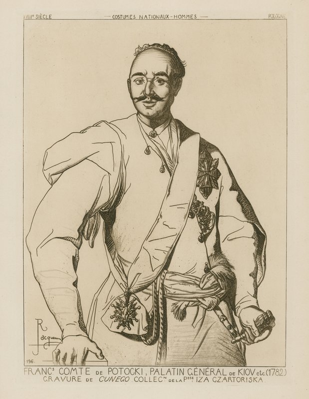 Kont Potocki, Kiev Palatine Generali (1782) by French School