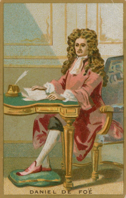 Daniel Defoe by French School