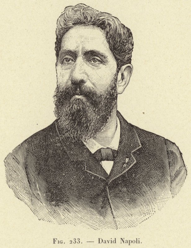 David Napoli (gravür) by French School