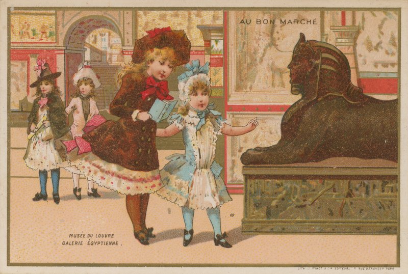 Mısır Galerisi, Musee du Louvre, Paris by French School