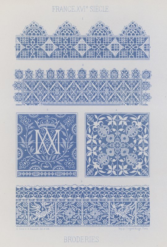 Nakış (kromolito) by French School
