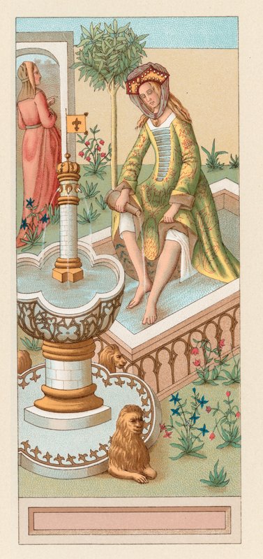 Avrupa XV-XVI.Yüzyıl Kostümü by French School