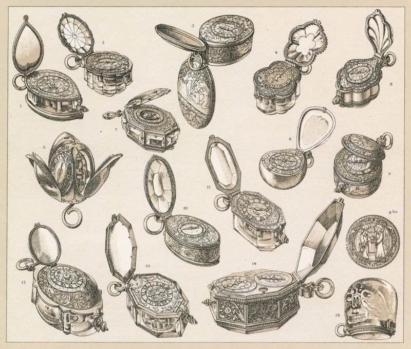Avrupa XVI-XVII.Yüzyıl Kostümü by French School