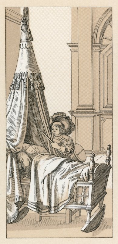 Avrupa XVII.Yüzyıl Kostümü by French School