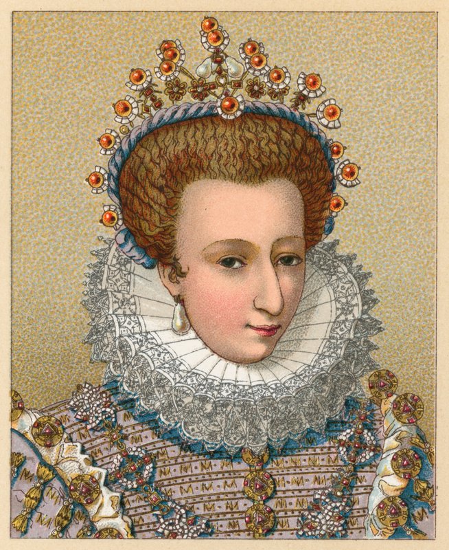 Avrupa XVI. Yüzyıl Kostümü by French School