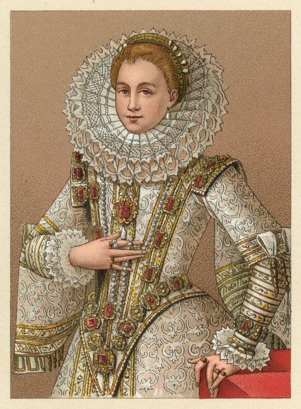 Avrupa XVI. Yüzyıl Kostümü by French School