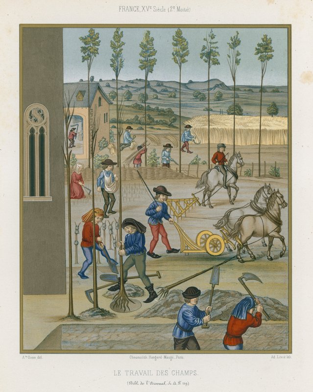 saha çalışması by French School
