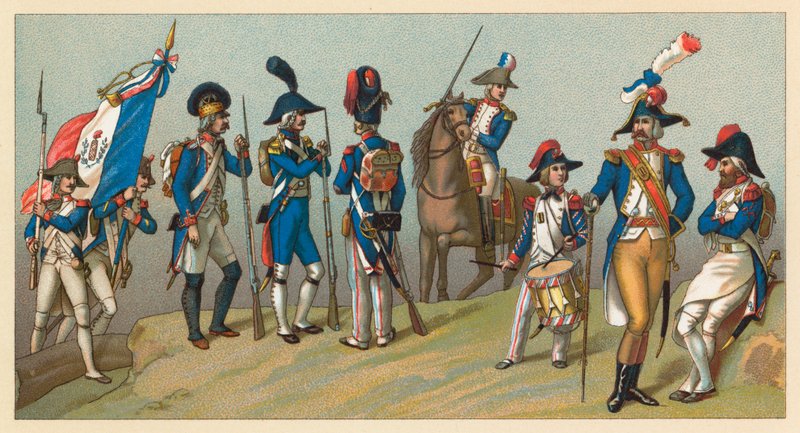 France XVIIIth Cent Costume by French School