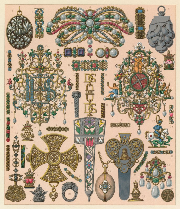 Fransa XVII.Yüzyıl Kostümü by French School