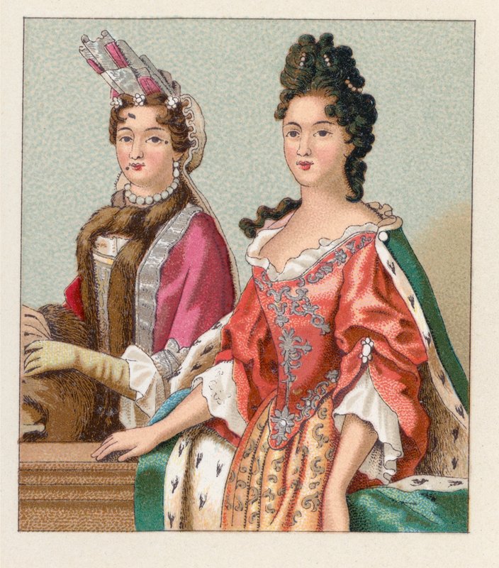 Fransa XVII.Yüzyıl Kostümü by French School