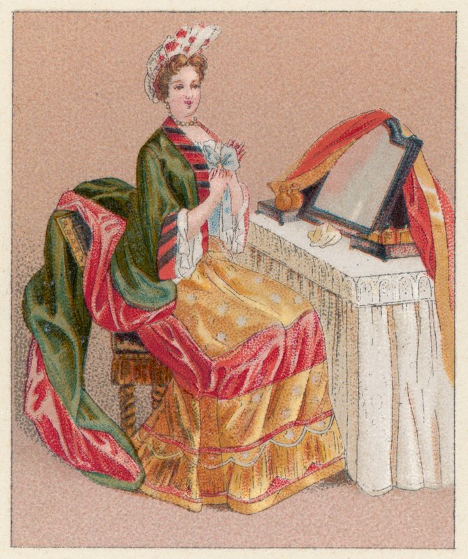 Fransa XVII.Yüzyıl Kostümü by French School