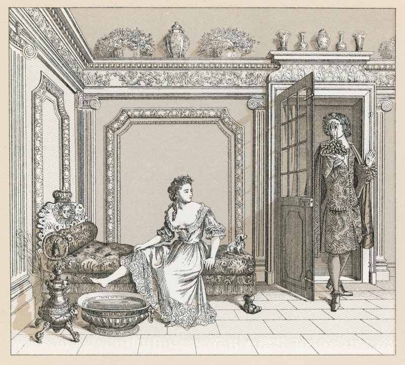 Fransa XVII.Yüzyıl Kostümü by French School