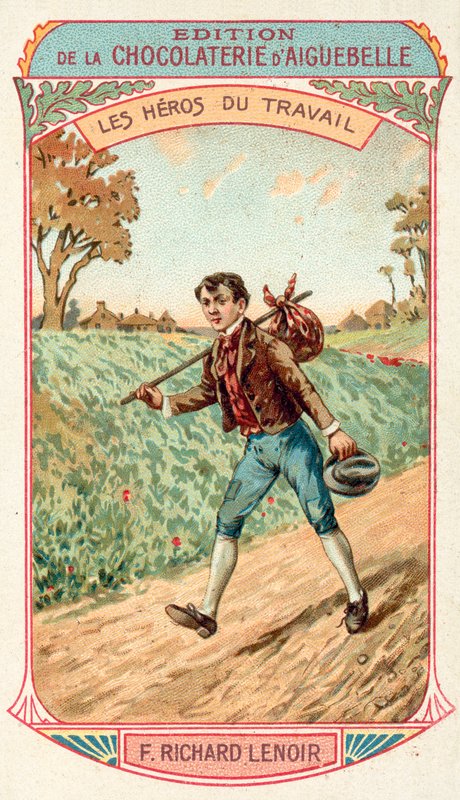 Francois Richard-Lenoir, Fransız sanayici (chromolitho) by French School