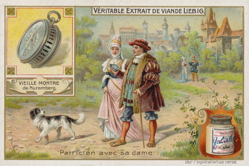 Fransız Eti Özü (Bulyon), Kur Yapan Çift by French School