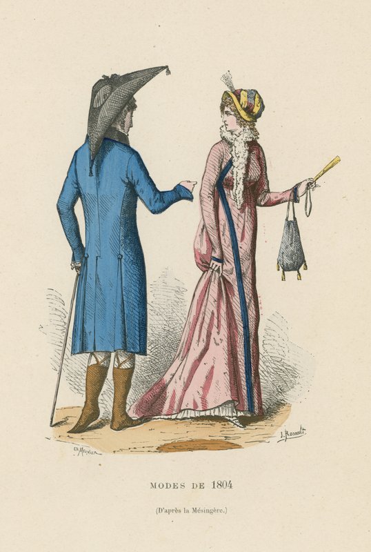 1804 Fransız modası by French School