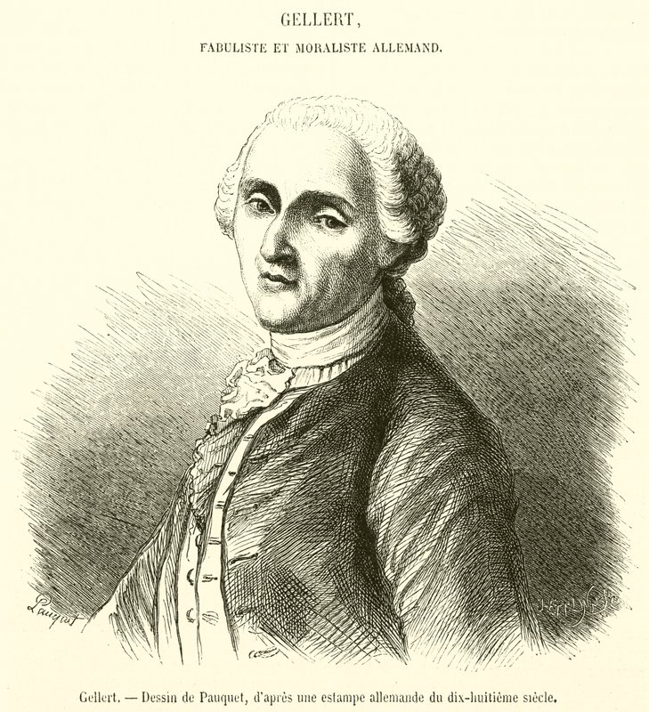 Gellert (gravür) by French School