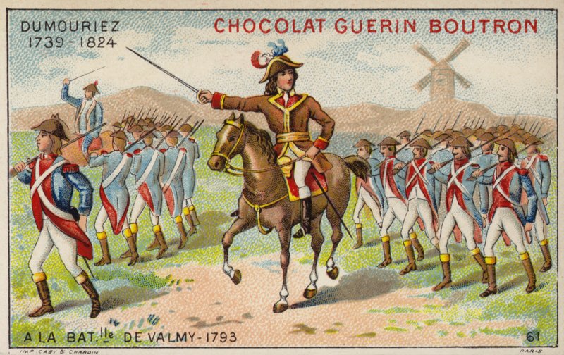 Valmy Savaşı'nda General Dumouriez by French School