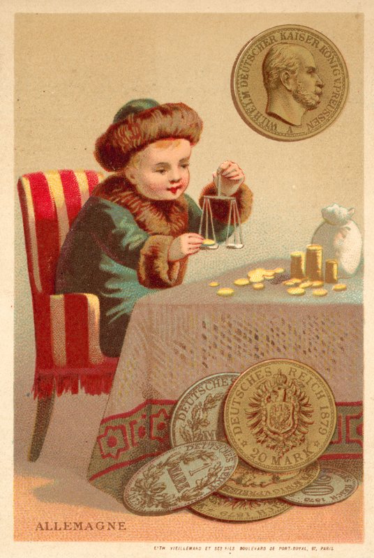 Almanya (kromolitho) by French School