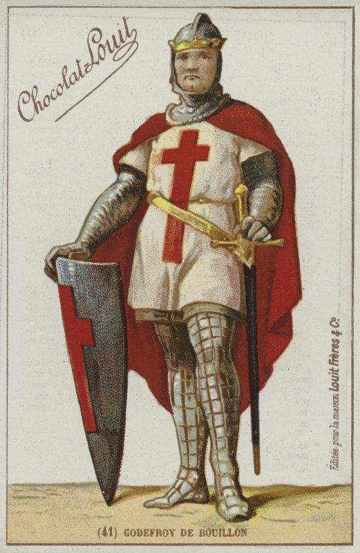 Godefroy de Bouillon by French School
