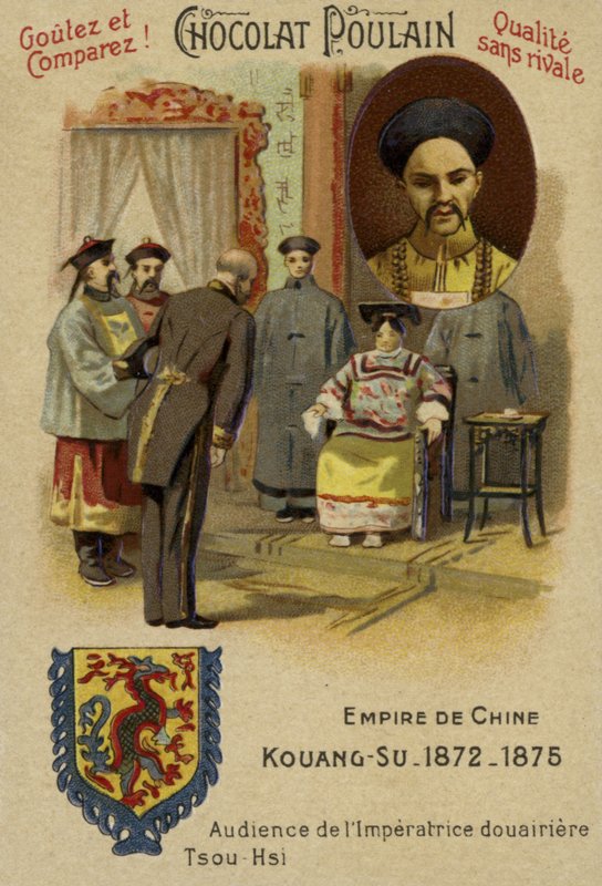 Guangxu Çin İmparatoru by French School