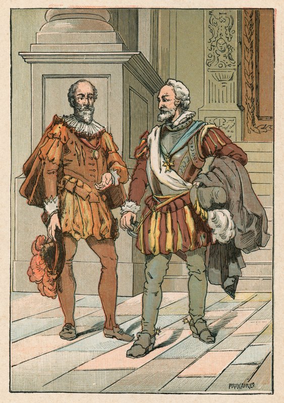 IV. Henri ve Sully by French School