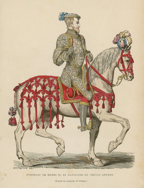 Fransa Henry II by French School