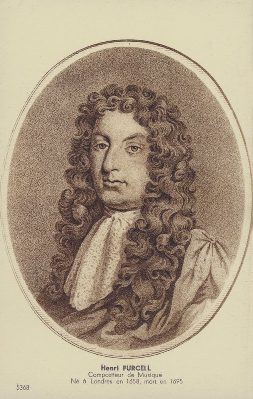 Henry Purcell (taş) by French School