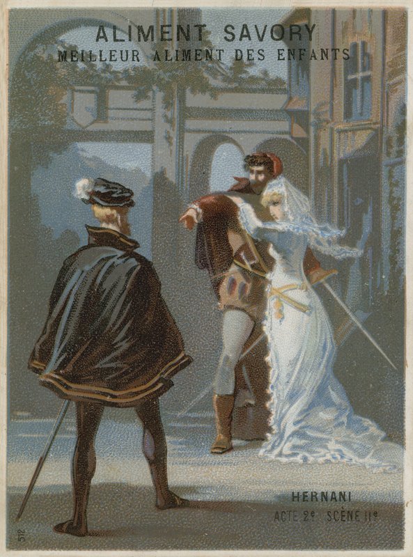 Hernani, 2. Perde, II. Sahne by French School