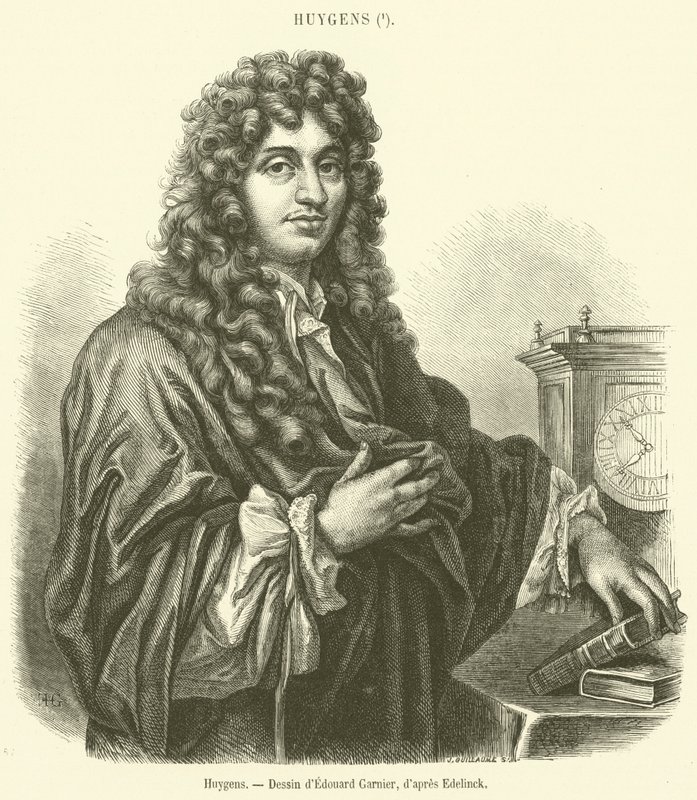 Huygens (gravür) by French School