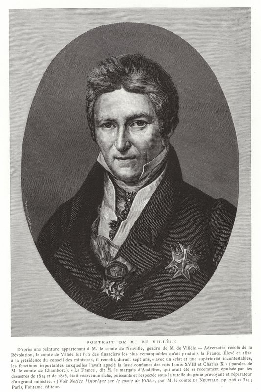 Jean-Baptiste de Villele, Fransız devlet adamı by French School